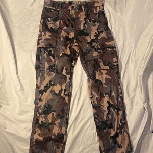 Men’s camo print Cargo pants